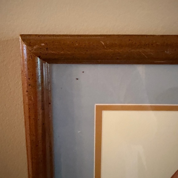 Tom Woods Clown Art Print with Red and Blue Accents - Picture 4 of 5